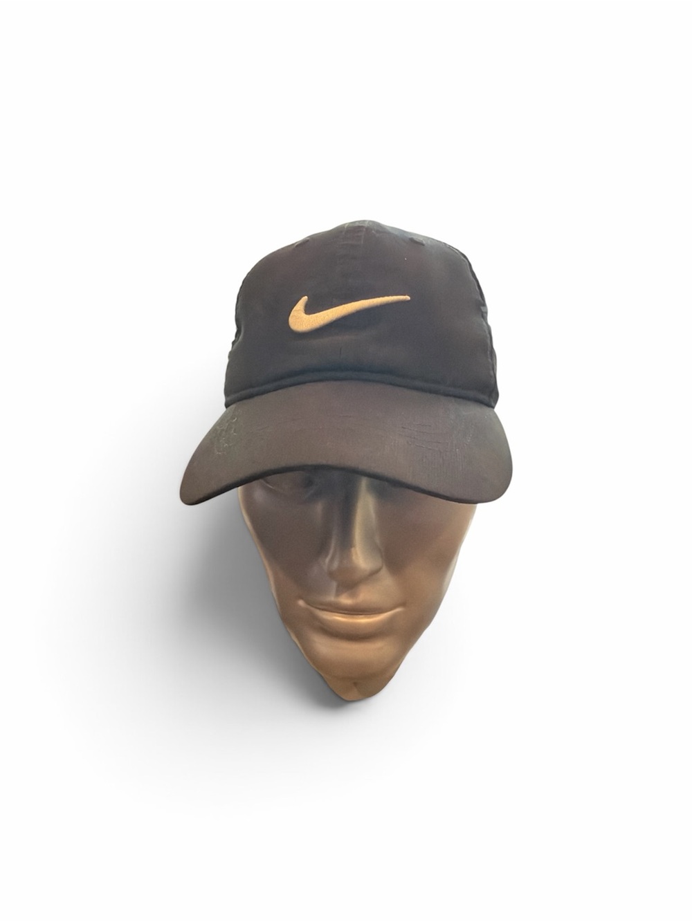 Nike Black Cap with White Swoosh